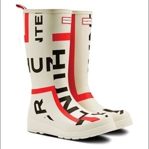 Hunter exploded Rain Boots